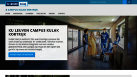 What Kuleuven-kortrijk.be website looked like in 2020 (3 years ago)