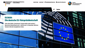 What Kultur-kreativ-wirtschaft.de website looked like in 2020 (3 years ago)