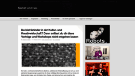 What Kunstundso.com website looked like in 2020 (3 years ago)