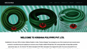 What Krishnapolypipe.com website looked like in 2020 (3 years ago)