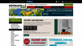 What Keparuhaz.hu website looked like in 2020 (3 years ago)