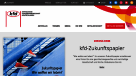What Kfd-bundesverband.de website looked like in 2020 (3 years ago)