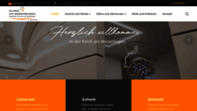 What Klinik-am-weserbogen.de website looked like in 2020 (3 years ago)