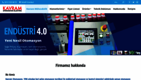 What Kavrammuhendislik.com.tr website looked like in 2020 (3 years ago)