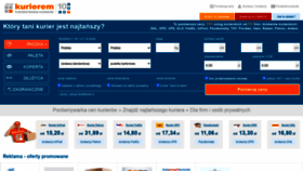 What Kurierem.pl website looked like in 2020 (3 years ago)
