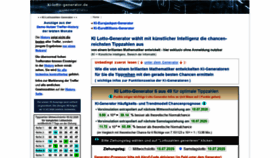 What Ki-lotto-generator.de website looked like in 2020 (3 years ago)