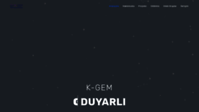 What K-gem.org website looked like in 2020 (3 years ago)
