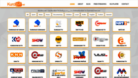 What Kurdtvs.net website looked like in 2020 (3 years ago)