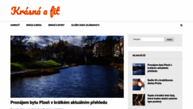 What Krasnaafit.cz website looked like in 2020 (3 years ago)