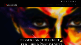 What Kunstplaza.de website looked like in 2020 (3 years ago)