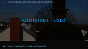 What Kominiarz-uslugi.pl website looked like in 2020 (3 years ago)