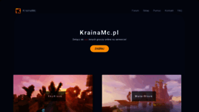 What Krainamc.pl website looked like in 2020 (3 years ago)