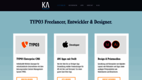 What Ka-mediendesign.de website looked like in 2020 (3 years ago)