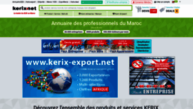What Kerix.net website looked like in 2020 (3 years ago)