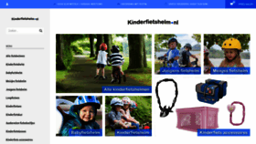 What Kinderfietshelm.nl website looked like in 2020 (3 years ago)