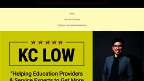 What Kclow.rocks website looked like in 2020 (5 years ago)