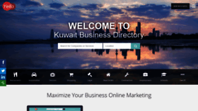 What Kuwaityello.com website looked like in 2020 (3 years ago)