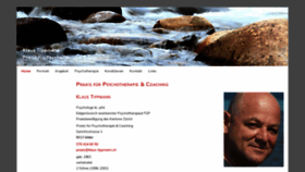 What Klaus-tippmann.ch website looked like in 2020 (3 years ago)