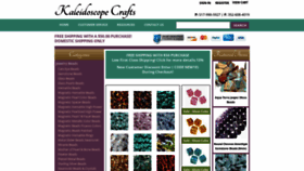 What Kaleidoscopecrafts.com website looked like in 2020 (3 years ago)