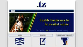 What Karibu.tz website looked like in 2020 (3 years ago)