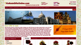 What Kolkatagiftsonline.com website looked like in 2020 (3 years ago)
