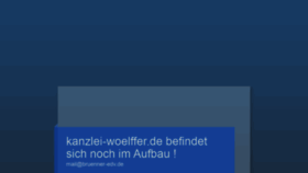 What Kanzlei-woelffer.de website looked like in 2020 (3 years ago)