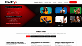 What Kalakhoj.com website looked like in 2020 (3 years ago)