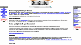 What Kanhotel.com website looked like in 2020 (3 years ago)