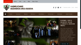 What Karmelbsi.hr website looked like in 2020 (3 years ago)
