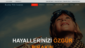 What Kizilaywebtasarim.com website looked like in 2020 (3 years ago)