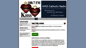 What Khssradio.com website looked like in 2020 (3 years ago)