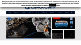 What Kosmonauta.net website looked like in 2020 (3 years ago)