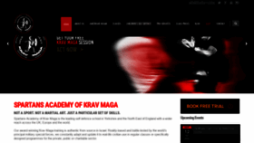 What Kravmaga-academy.co.uk website looked like in 2020 (3 years ago)