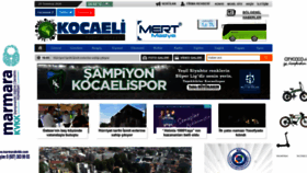What Kocaelihaberdunyasi.com website looked like in 2020 (3 years ago)