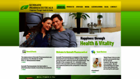 What Kunnathpharma.com website looked like in 2020 (3 years ago)