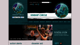 What Kinshipcircle.org website looked like in 2020 (3 years ago)