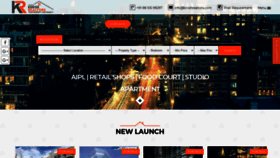 What Krrishrealtors.com website looked like in 2020 (3 years ago)