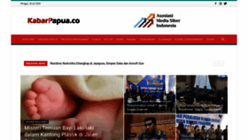 What Kabarpapua.co website looked like in 2020 (3 years ago)