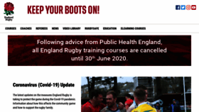 What Keepyourbootson.co.uk website looked like in 2020 (3 years ago)