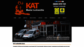 What Katlocksmiths.co.uk website looked like in 2020 (3 years ago)