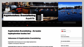 What Kajakole.dk website looked like in 2020 (3 years ago)
