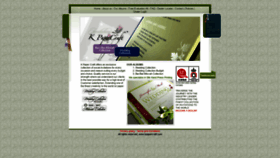 What Kpapercraft.com website looked like in 2020 (3 years ago)