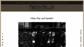 What Kristenkeller.com website looked like in 2020 (3 years ago)