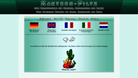 What Kakteen-piltz.de website looked like in 2020 (3 years ago)