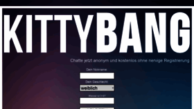 What Kittybang.us website looked like in 2020 (3 years ago)