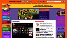 What Kidsfirstfilmfestival.org website looked like in 2020 (5 years ago)