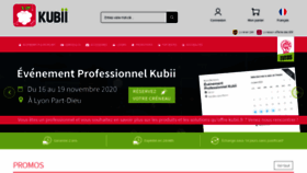 What Kubii.fr website looked like in 2020 (4 years ago)