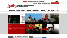 What Kathpress.at website looked like in 2020 (3 years ago)