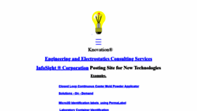 What Knovation.com website looked like in 2020 (5 years ago)