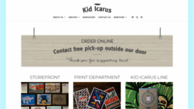 What Kidicarus.ca website looked like in 2020 (3 years ago)